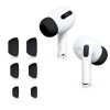 Zestaw 6 wymiennych końcówek do słuchawek Apple AirPods Pro, Kwmobile, Czarny, Silikon, 51555.01