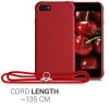 Etui do Apple iPhone 8 / iPhone 7 / iPhone SE 2, Silikon, Czerwony, 49920.09