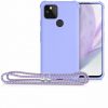 Etui do Google Pixel 5, Silikon, Fioletowy, 53843.108