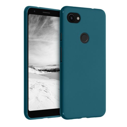 Etui do Google Pixel 3a XL, silikonowe, zielone, 51944.57