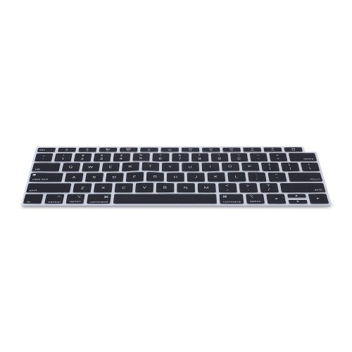 Osłona klawiatury do Apple MacBook Air 13,3" (2018-2020), Kwmobile, Czarna, Silikon, 53982.01