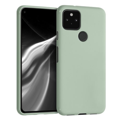 Etui do Google Pixel 5, Silikon, Zielone, 51722.172