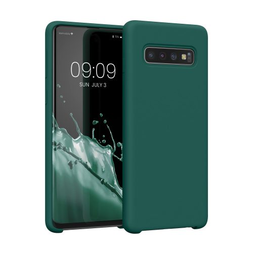 Etui do Samsunga Galaxy S10, Silikon, Zielony, 47732.184