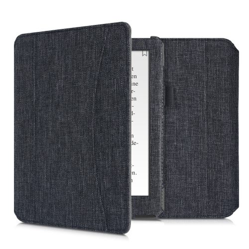 Etui do Kobo Aura H2O Edition 2, tekstylne, szare, kwmobile, 54137.19