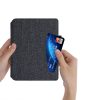 Etui do Kobo Aura H2O Edition 2, tekstylne, szare, kwmobile, 54137.19