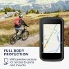 Etui ochronne do GPS Bryton Rider 750, Kwmobile, Czarny, Silikon, 54125.01