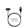 Kabel ładujący USB do Xiaomi Amazfit GTS 2e / Amazfit GTR 2e / Amazfit GTS 2 Mini, Czarny, 54209.01