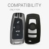 Etui na kluczyk samochodowy do BMW - 3 przyciski - Keyless Go, kwmobile, stop cynku, szary, 53579.01