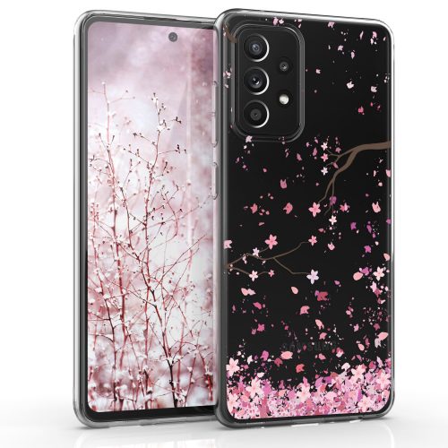 Etui do Samsunga Galaxy A52, Silikon, Różowy, 54348.02