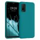 Etui do Xiaomi Redmi 9T, silikonowe, zielone, 54337.57