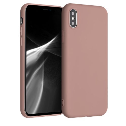 Etui do Apple iPhone X / iPhone XS, Silikon, Różowy, 42492.193