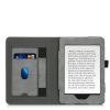 Etui na Kindle Paperwhite 10, eko skóra, szare, kwmobile, 50222.03