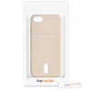 Etui na iPhone 8 / iPhone 7 / iPhone SE 2, Silikon, Kremowy, 49100.154