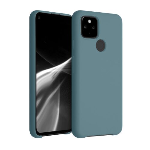 Etui do Google Pixel 4a 5G, Silikon, Niebieski, 53932.207