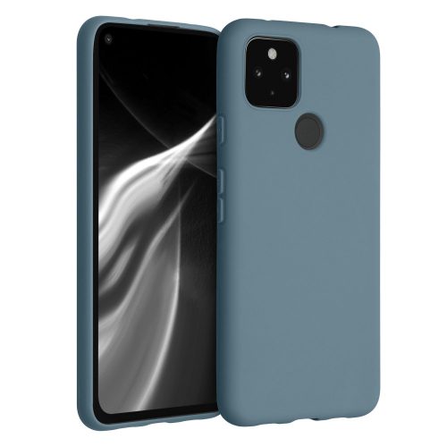 Etui do Google Pixel 4a 5G, Silikon, Niebieski, 51727.207