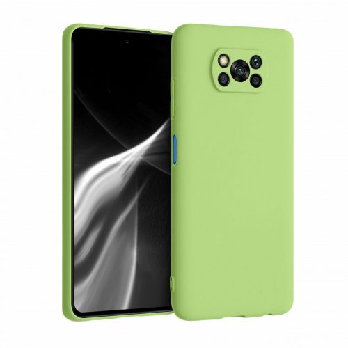 Etui do Xiaomi Poco X3 (NFC) / Poco X3 Pro, Silikon, Zielone, 53482.214