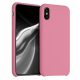 Etui do Apple iPhone X / iPhone XS, Silikon, Różowy, 42495.212