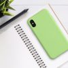 Etui do Apple iPhone X / iPhone XS, Silikon, Zielony, 49982.214