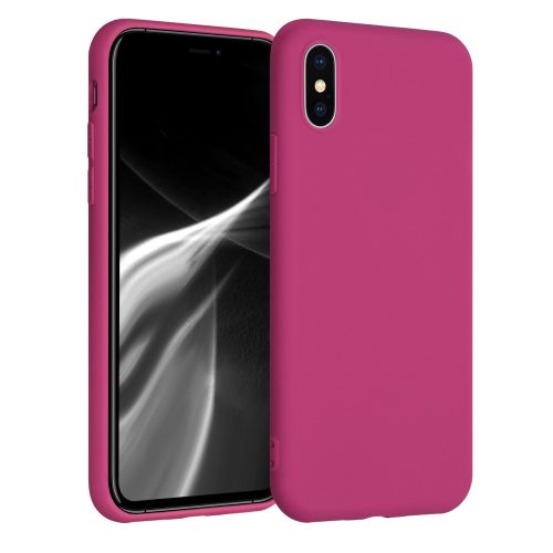 Etui do Apple iPhone X / iPhone XS, Silikon, Fioletowy, 42492.213