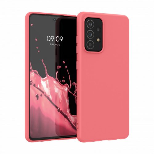 Etui do Samsung Galaxy A52 / Galaxy A52 5G / Galaxy A52s 5G, Silikon, Różowy, 54346.219