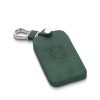 Etui na kluczyki do samochodu Renault / Dacia - 4 przyciski - Keyless Go, kwmobile, skóra nubukowa, zielone, 48564.80