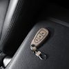 Osłona kluczyka do samochodu Ford - 3 przyciski - Keyless Go, kwmobile, eko skóra, brązowa, 54933.01