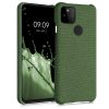 Etui do Google Pixel 5a, tekstylne, zielone, 54994.07