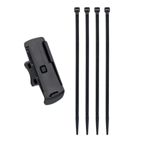 Uchwyt rowerowy do GPS Garmin eTrex 30/eTrex 20/eTrex 10, Kwmobile, Czarny, Plastik, 55031.01