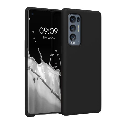 Etui do Oppo Find X3 Neo, Silikon, Czarny, 55200.01