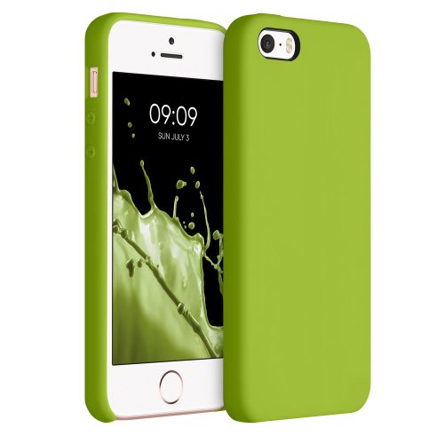 Etui do iPhone'a 5 / iPhone'a 5s / iPhone'a SE, Silikon, Zielony, 42766.220