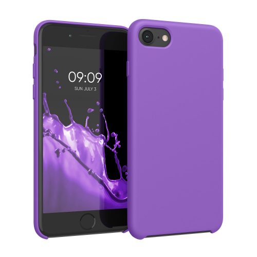 Etui na iPhone'a 8 / iPhone'a 7 / iPhone'a SE 2, Silikon, Fioletowy, 40225.221