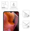 Zestaw 3 folii ochronnych do Samsunga Galaxy A22 5G, kwmobile, Przód, Przezroczysty, 55246.1