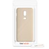 Etui do OnePlus 6, Silikon, Kremowy, 55346.10