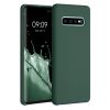 Etui do Samsunga Galaxy S10 Plus, Silikon, Zielone, 49028.169