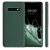 Etui do Samsunga Galaxy S10 Plus, Silikon, Zielone, 49028.169