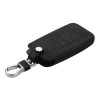 Etui na kluczyki do samochodu Renault / Dacia - 4 przyciski - Keyless Go, kwmobile, Skóra ekologiczna, Czarny, 48563.01