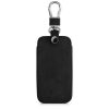 Etui na kluczyki do samochodu Renault / Dacia - 4 przyciski - Keyless Go, kwmobile, Skóra ekologiczna, Czarny, 48563.01