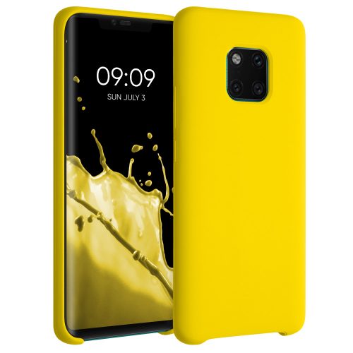 Etui do Huawei Mate 20 Pro, Silikon, Żółty, 52287.165