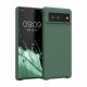 Etui do Google Pixel 6, Silikon, Zielone, 55480.166, kwmobile