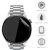 Zestaw 3 folii ochronnych do Huawei Watch 3 Pro / Watch 3, kwmobile, Polimer, Przezroczysty, 55591.1