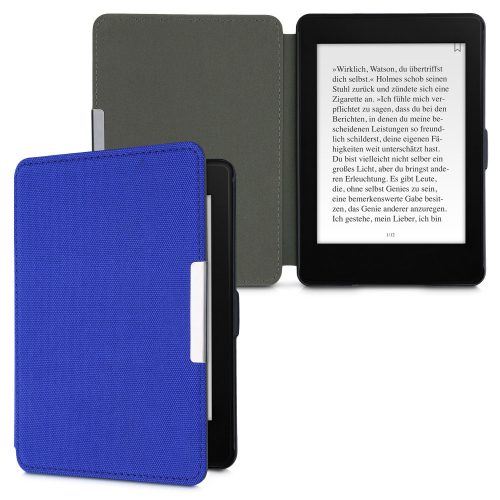 Etui na Kindle Paperwhite 7, tekstylne, niebieskie, kwmobile, 49487.04