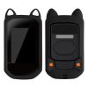 Etui ochronne do GPS Bryton Rider 420/Rider 320, Kwmobile, Czarny, Silikon, 55654.01