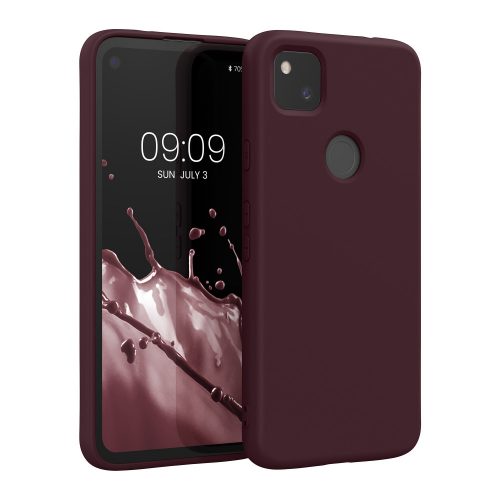 Etui do Google Pixel 4a, Silikon, Fioletowy, 52622.187