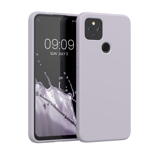 Etui do Google Pixel 4a 5G, Silikon, Fioletowy, 53779.192