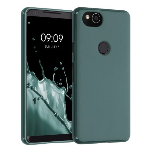 Etui do Google Pixel 2, silikonowe, zielone, 43081.166, kwmobile