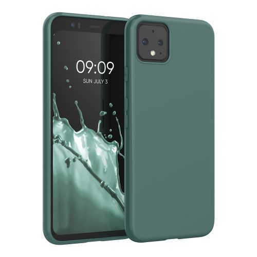 Etui do Google Pixel 4, Silikon, Zielone, 50326.171