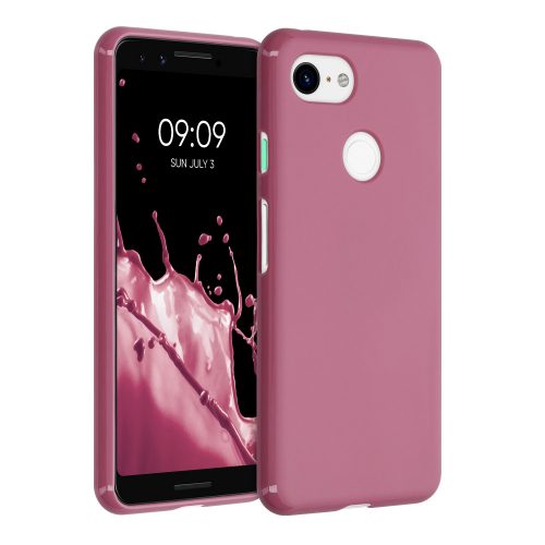 Etui do Google Pixel 3, Silikon, Różowy, 45967.167