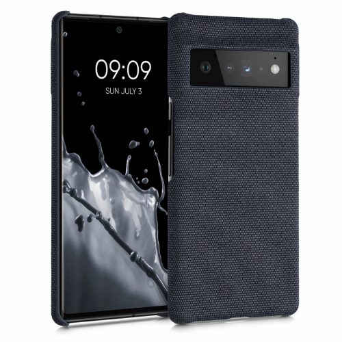 Etui do Google Pixel 6 Pro, tekstylne, niebieskie, 55852.17