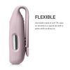 Zestaw 2 etui do Fitbit Inspire 2/Ace 3, Kwmobile, fioletowy/różowy, silikon, 54017.06