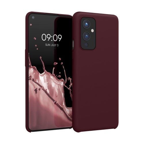 Etui do OnePlus 9, Silikon, Czerwone, 56040.190, kwmobile